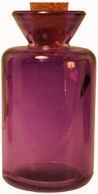 Purple Funnel Bottle